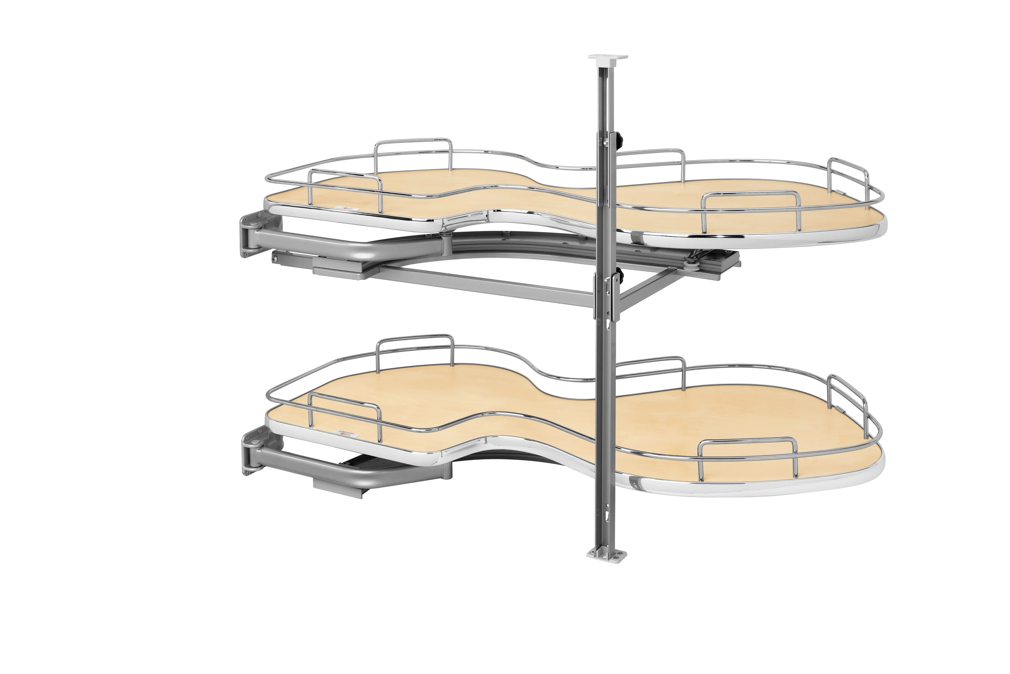 Rev-a-shelf Cloud Blind Corner Organizer 18″ Opening Width Left Opening Direction Maple
