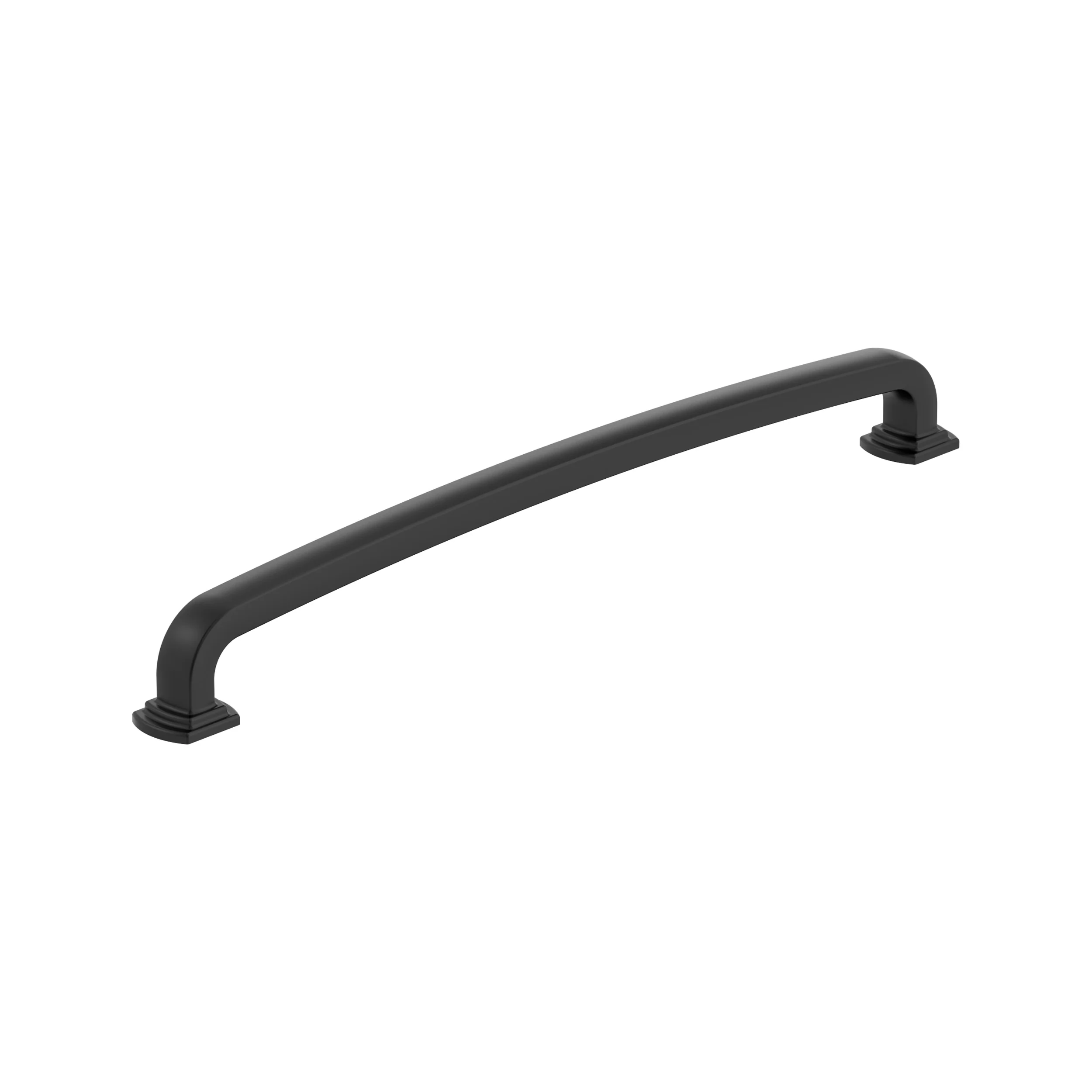 Amerock Surpass Pull Matte Black 10-1/16″ Center to Center