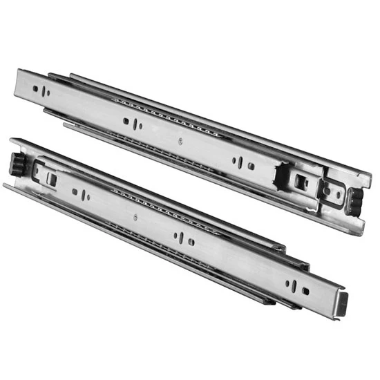 Knap & Vogt 6400 Series Stainless Steel Side Mount Full Extension Slide 100 lbs Capacity