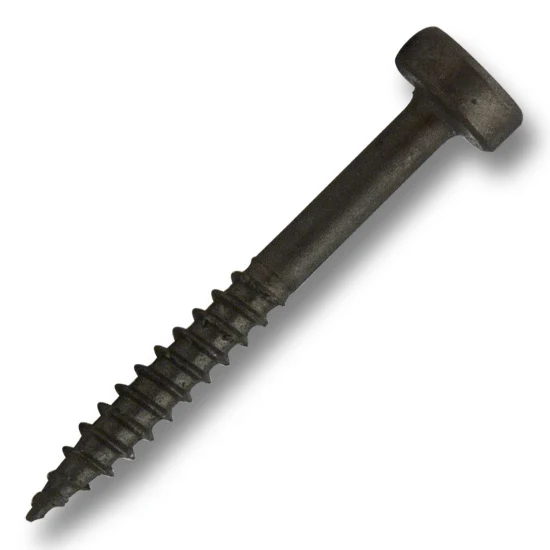 #6 Modified Pan Head Screw #2 Square Drive Fine Thread Double Auger