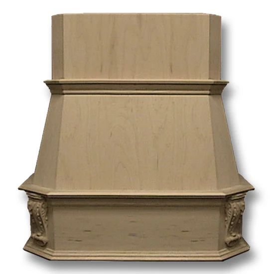 VMI Victorian Island Hood 48" Width Red Oak
