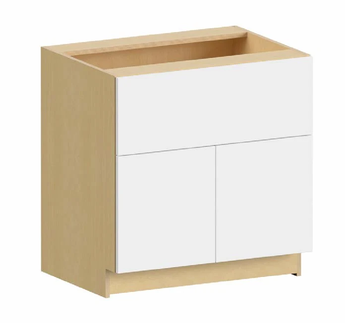 Farm Sink Base 30 W X 34-1/2 H X 24 D (cut on site) – Ovela Catalina by Fabuwood