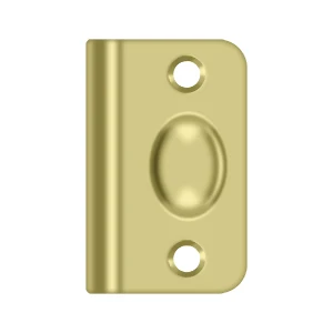 Deltana Strike For Drive-In 2-1/8″ x 1-3/8″ Strike, Polished Brass