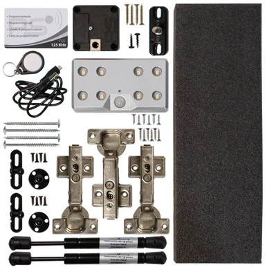 Invisidoor Hide-A-Shelf Concealment Shelf Do-It-Yourself Kit For