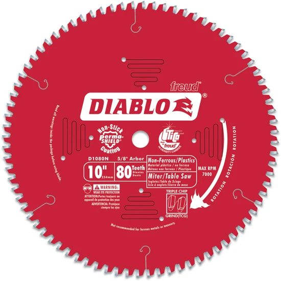 Diablo Saw Blade for Medium Aluminum