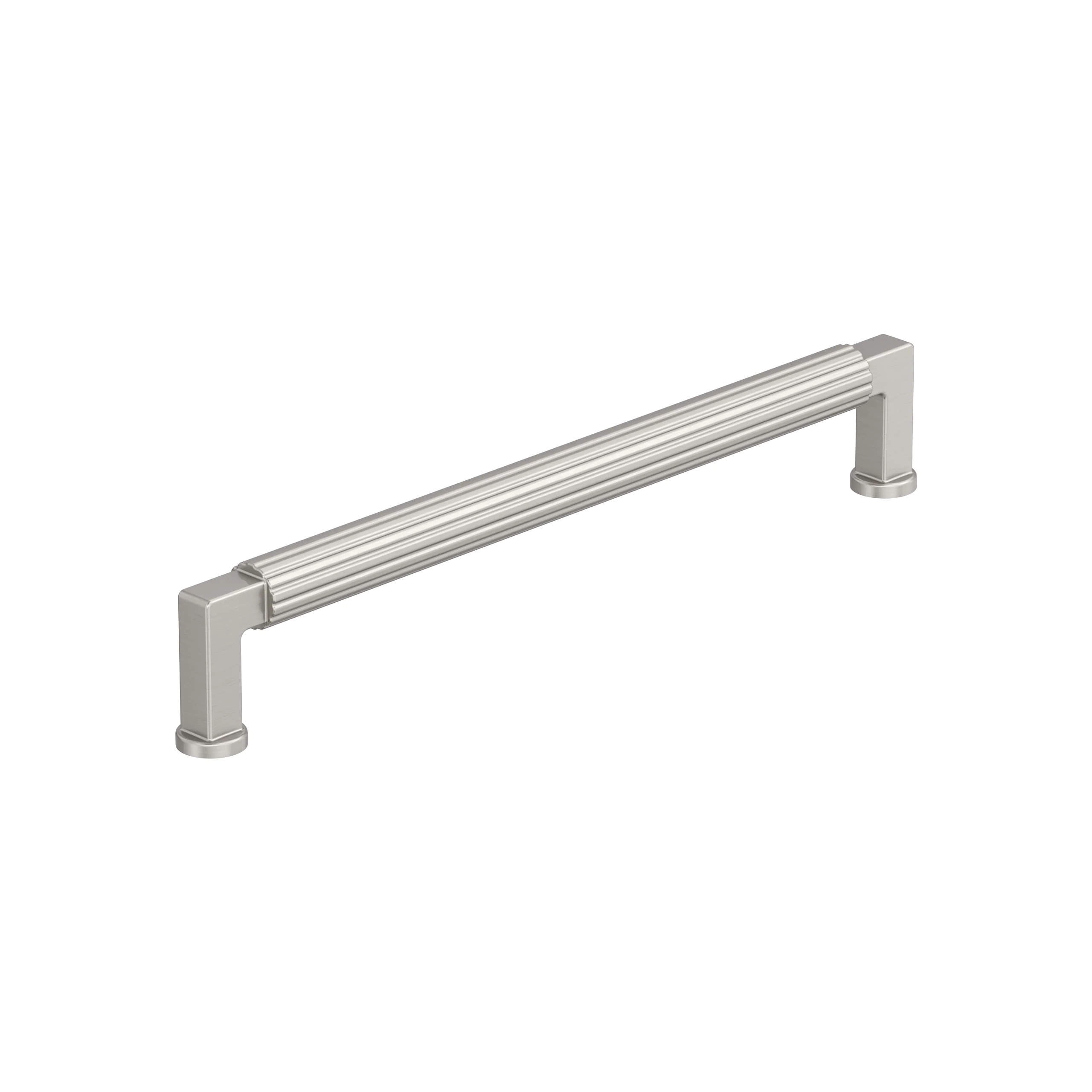 Amerock Ballard Pull 7-9/16″ Center To Center, Satin Nickel