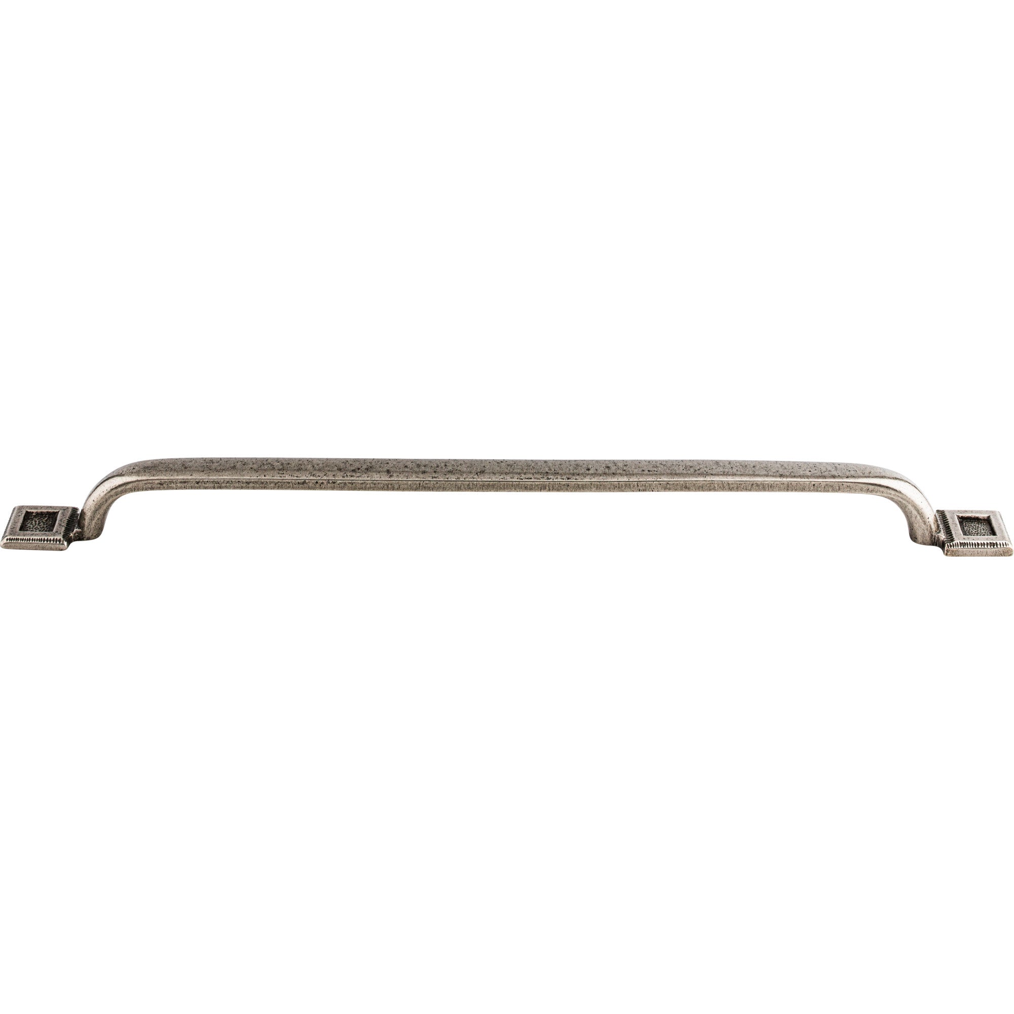 Top Knobs Britannia Square Inset Pull Cast Iron 12″ Center to Center