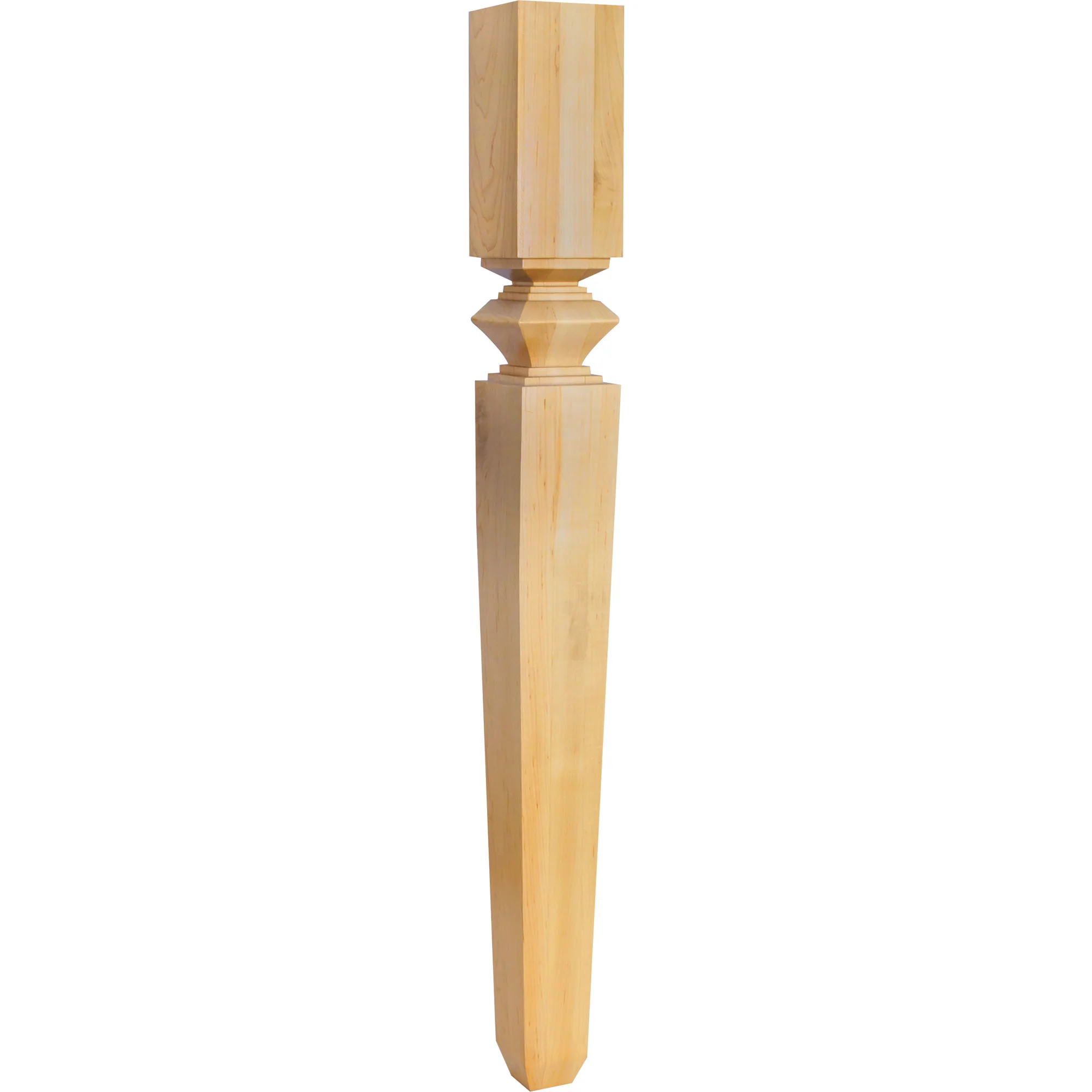 Hardware Resources Modern Classic Wood Post Alder 3-3/4″ Width