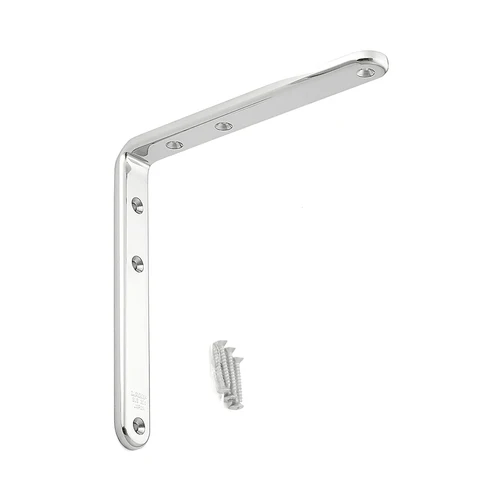 Sugatsune L-Bracket 150 mm x 150 mm Mirror Finish