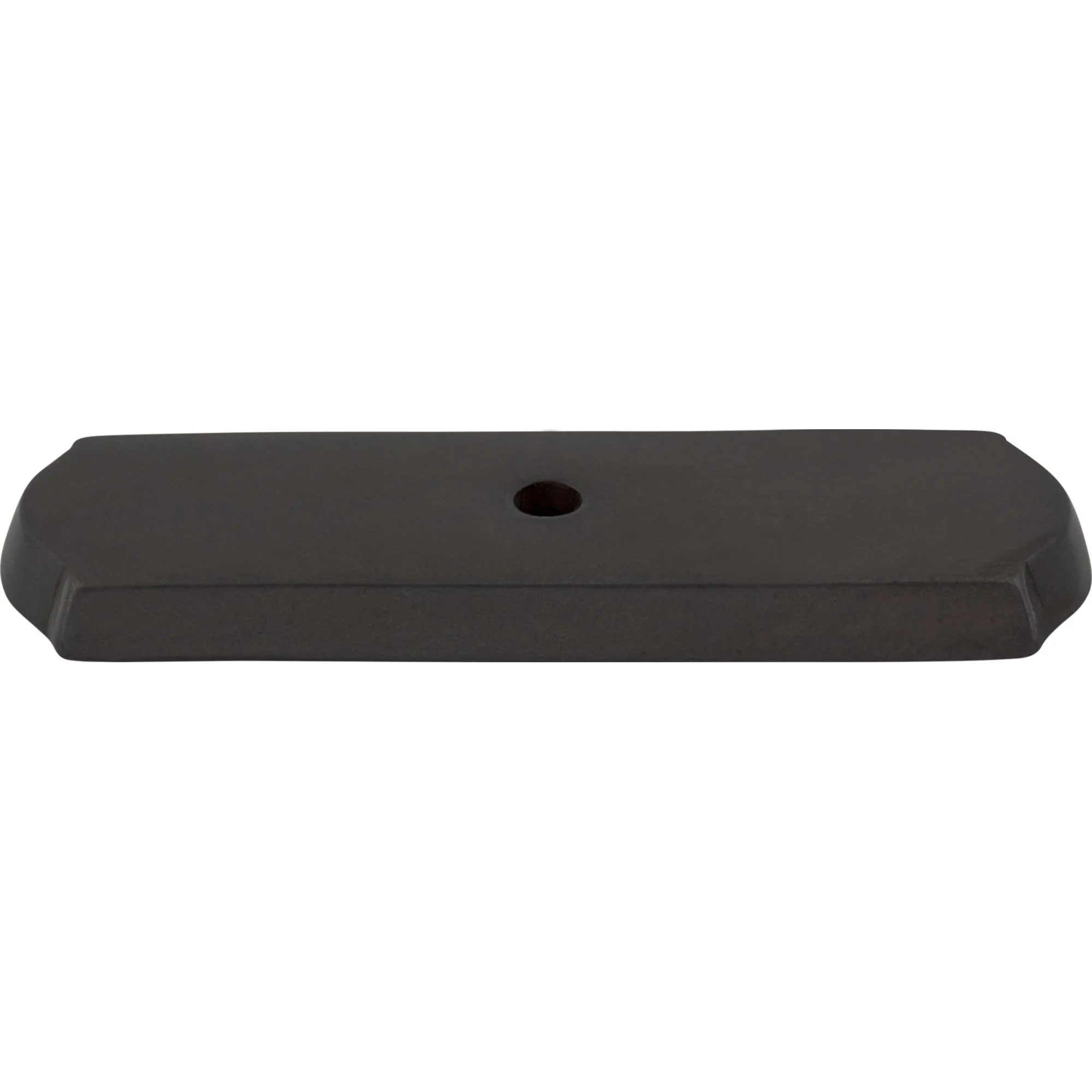 Top Knobs Aspen Rectangle Backplate, Medium Bronze