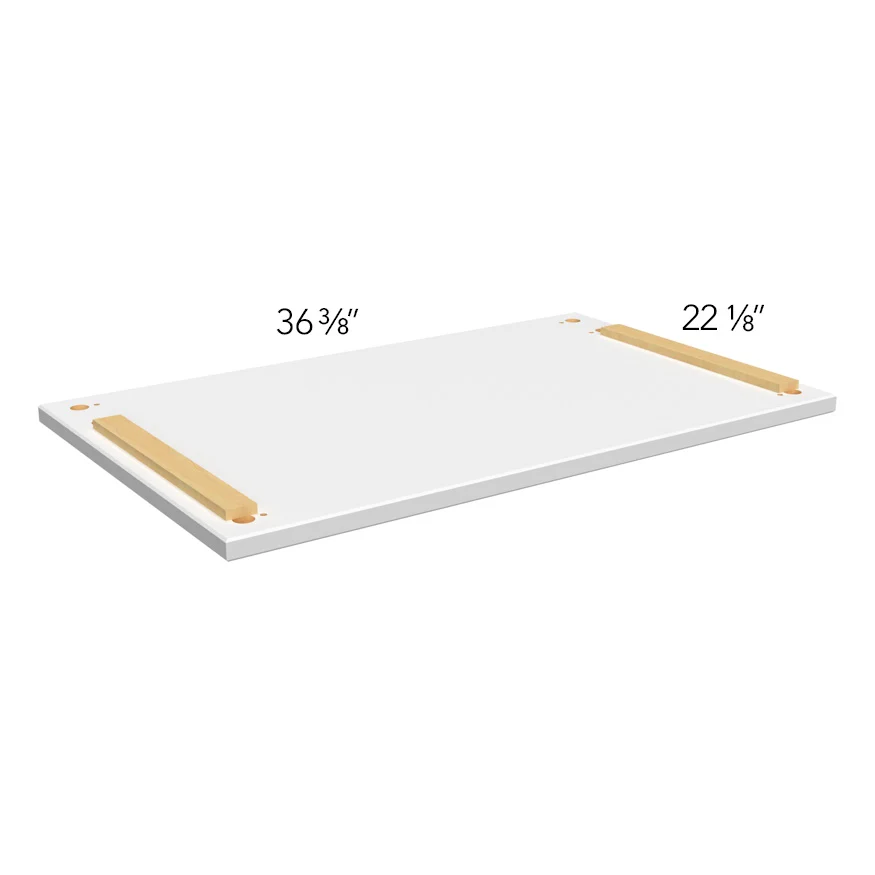 Vanity Platform Shaker 24-3/8 W X 1 H X 22-1/8 D – Luxe Oak by Fabuwood