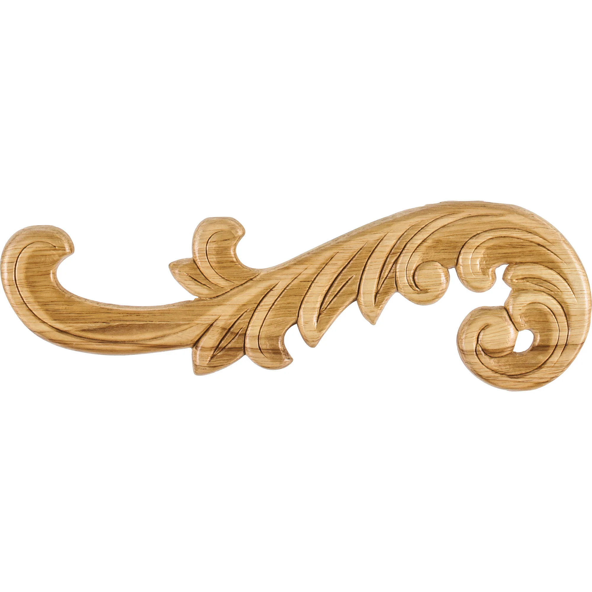 Hardware Resources Left Curved Pressed Applique