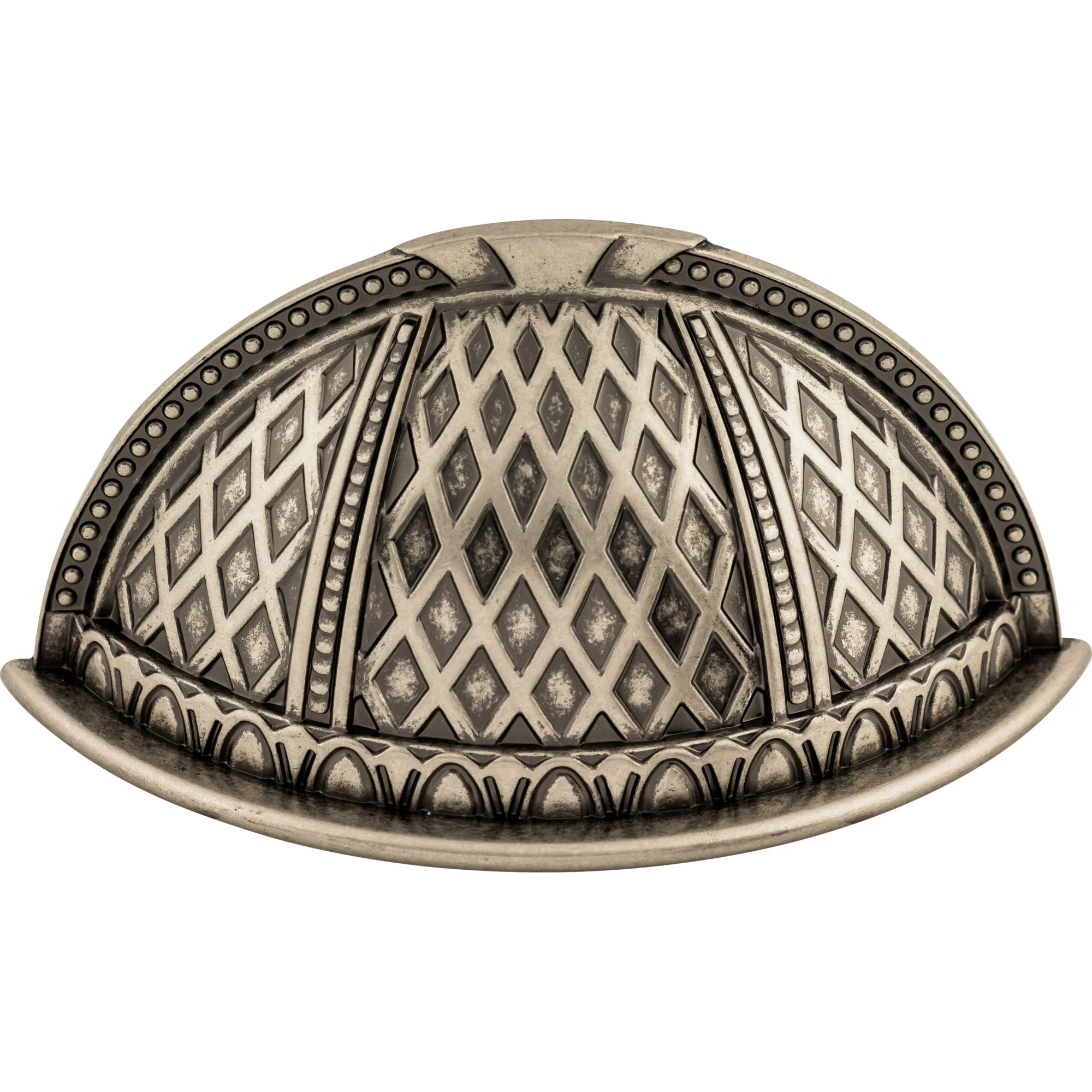 Top Knobs Trevi Cup Pull Antique Pewter 2-1/2″ Center to Center