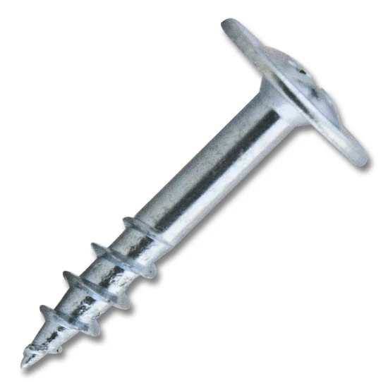 #8 Screw Large Round Washer Head Phillips Drive Coarse Thread