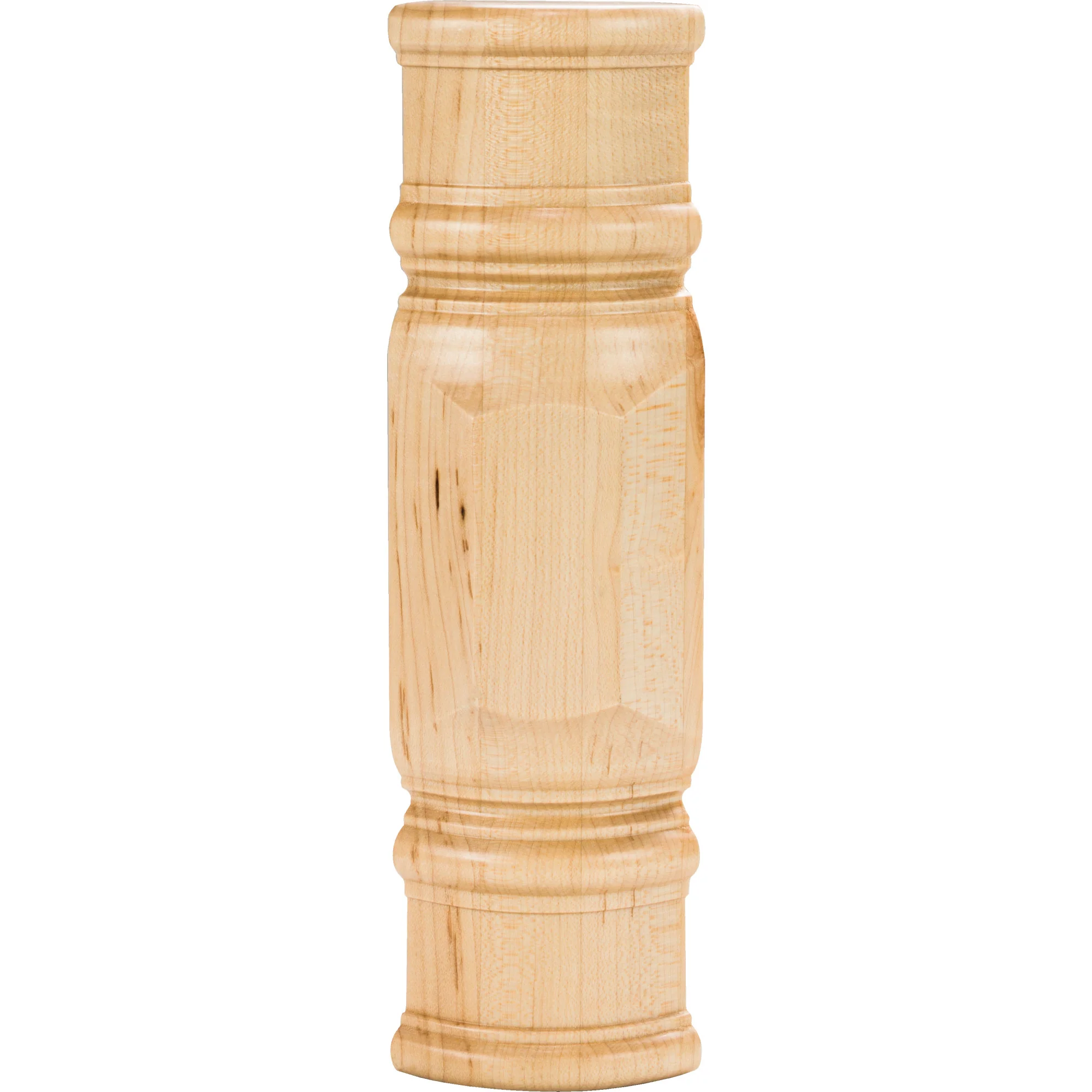 Hardware Resources Center Spool & Beveled Transition Block Rubberwood 9-7/8″ Length