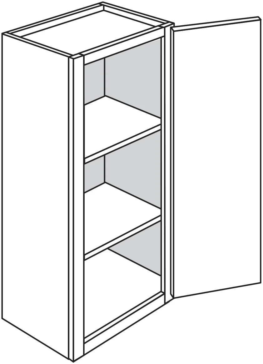 Wall 9 W X 36 H X 12 D – Trenton Recessed by JSI