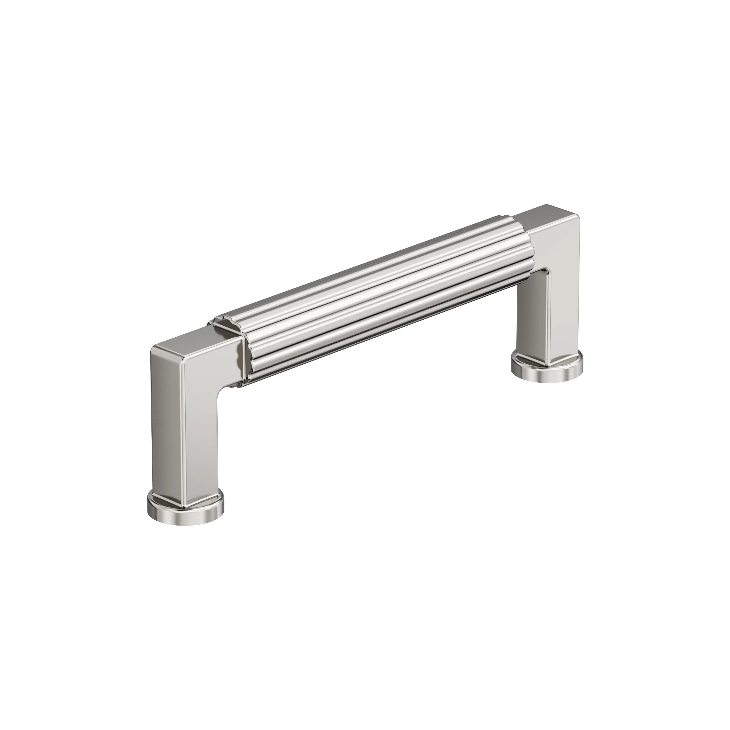 Amerock Ballard Pull 3-3/4″ Center To Center, Polished Nickel