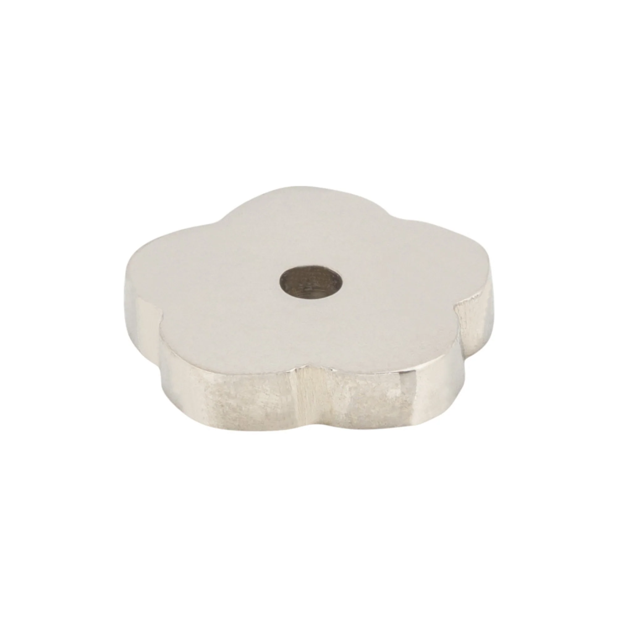 Top Knobs Aspen II Flower Backplate Polished Nickel 1″ Length