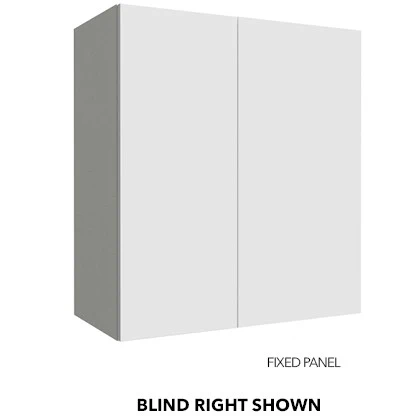 Wall Blind Corner 30-33 W X 30 H X 12 D (installs at 30-33 wide) – Illume Tuscany by Fabuwood