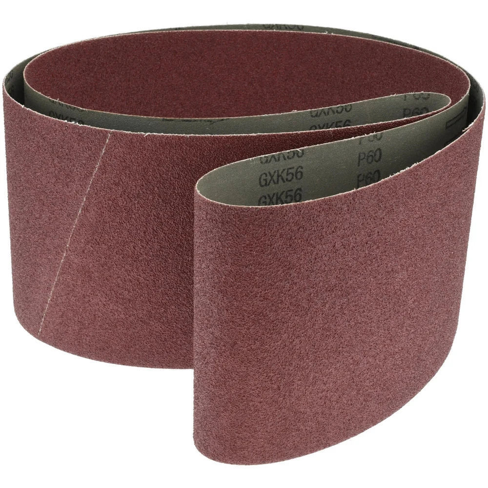 Sungold Abrasive Belt 6" x 89" Cloth Aluminum Oxide X-Weight, 80 Grit