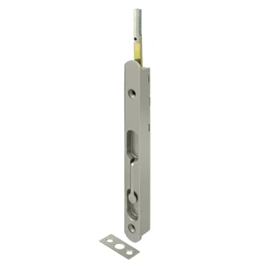 Deltana 18" Extension Flush Bolt Zinc Corners Round