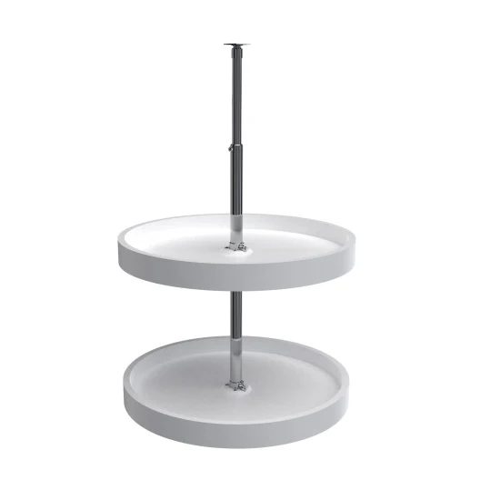 Rev-a-shelf Classic 2-Shelf Full Circle Lazy Susan Set For Wall Cabinets, 20″