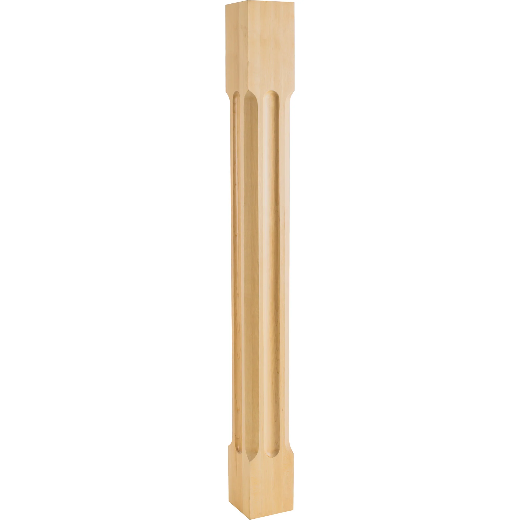 Hardware Resources Scooped Post Hard Maple 35-1/2″ Length 3-1/2″ Width