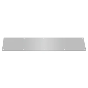 Deltana Kick Plate Stainless Steel Plate, Brushed Stainless Steel, 6” x 34”