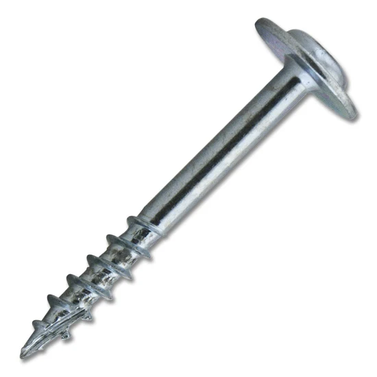 #8 Screw Large Round Washer Head Combo Drive Coarse Thread Type 17 Point 1-1/2″