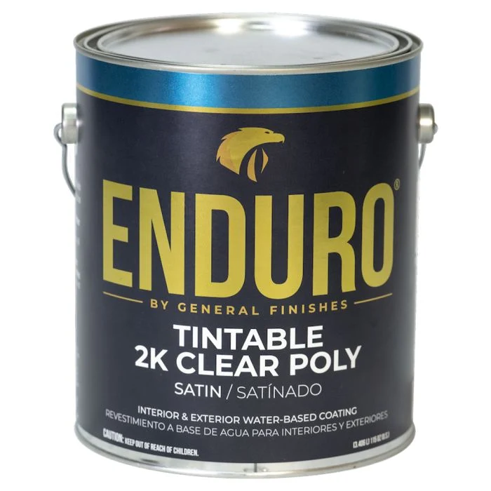 Enduro 2K Clear Poly, Satin, Gallon