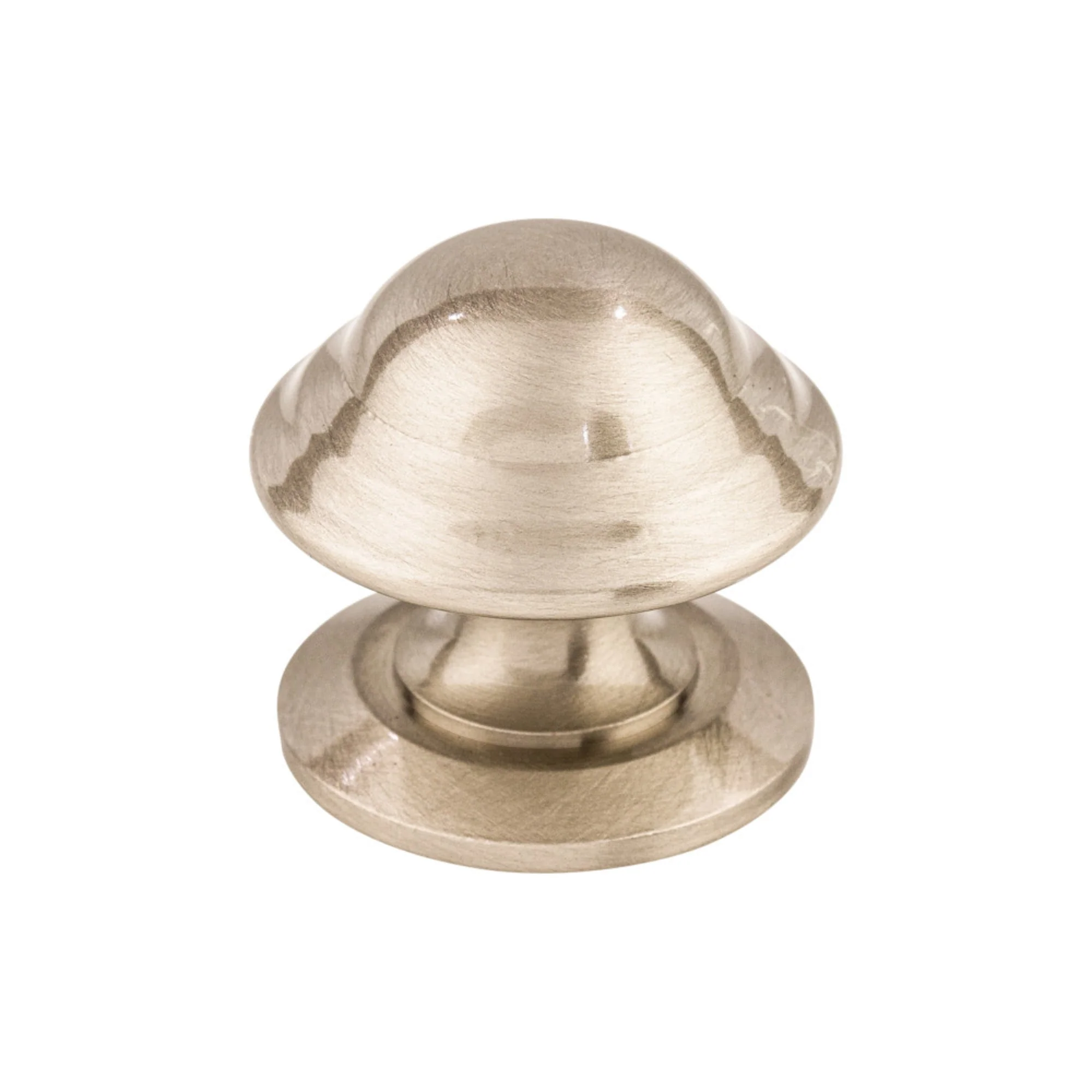 Top Knobs Asbury Knob Satin Nickel 1 3/8″ Diameter Express Style