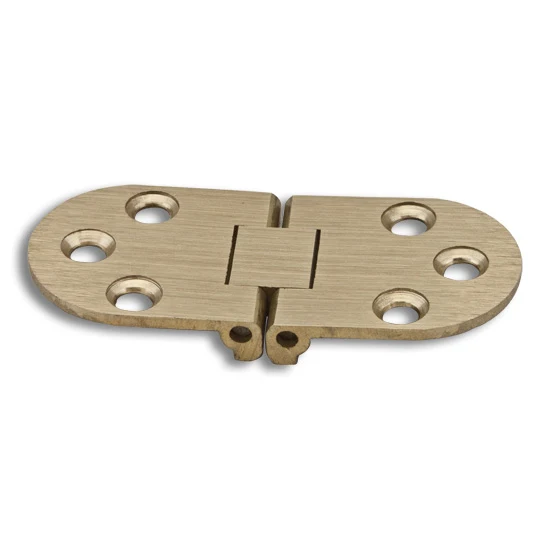 Folding Table Hinge 1-3/16 x 2-3/4″ Brushed Satin Brass