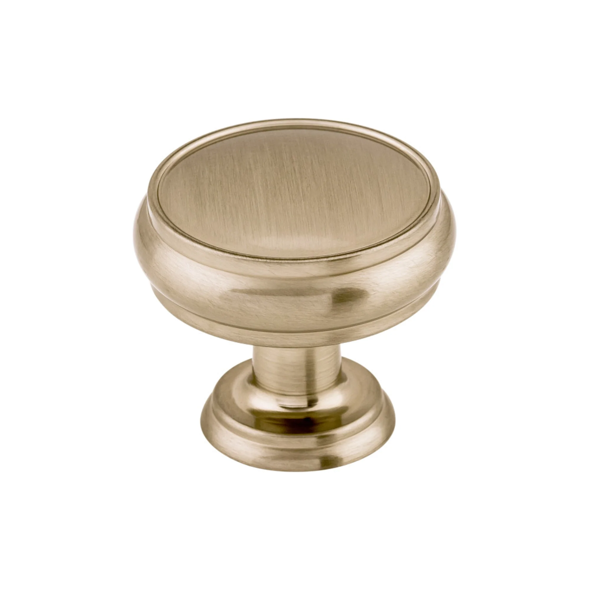 Top Knobs Serene Knob Satin Nickel 1-3/8″ Diameter Eden Style