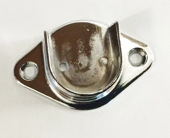 Closet Open Flange For 1" Or 1-1/16" Diameter Tube Polished Chrome