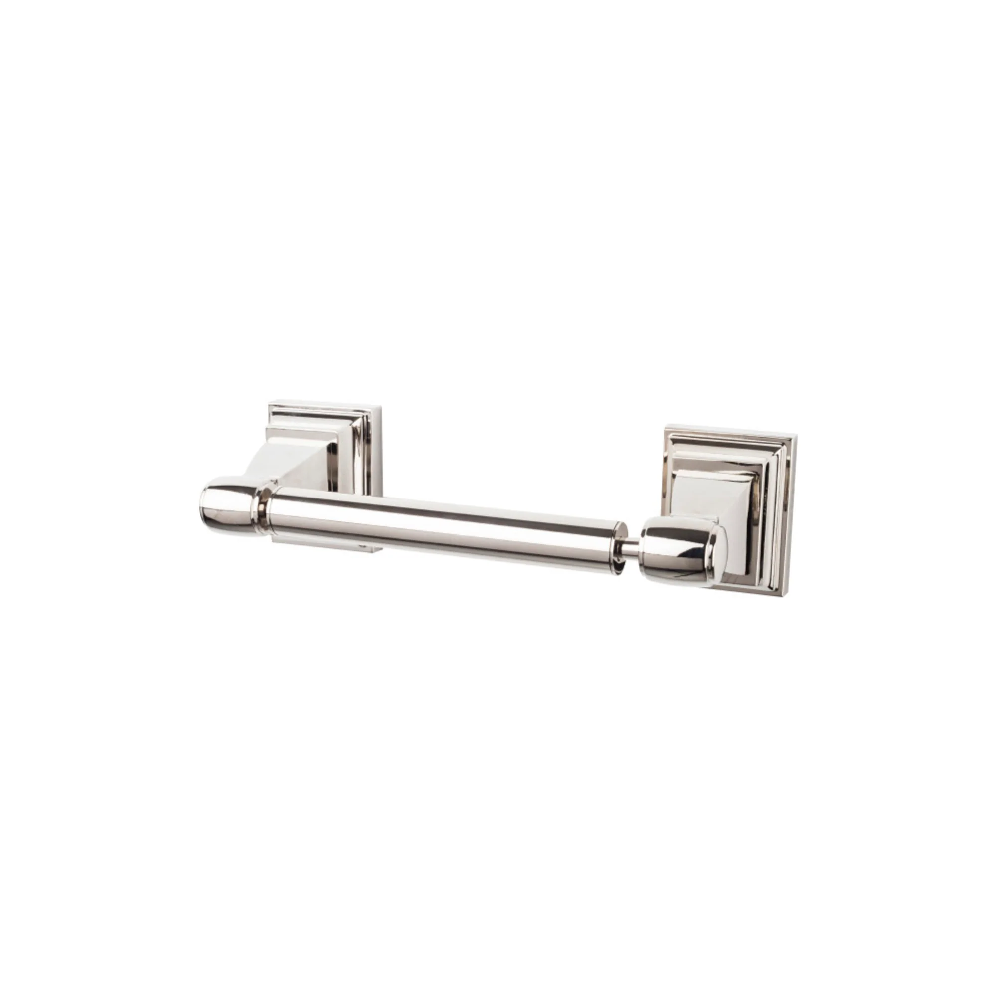 Top Knobs Stratton Bath Tissue Holder, Polished Nickel