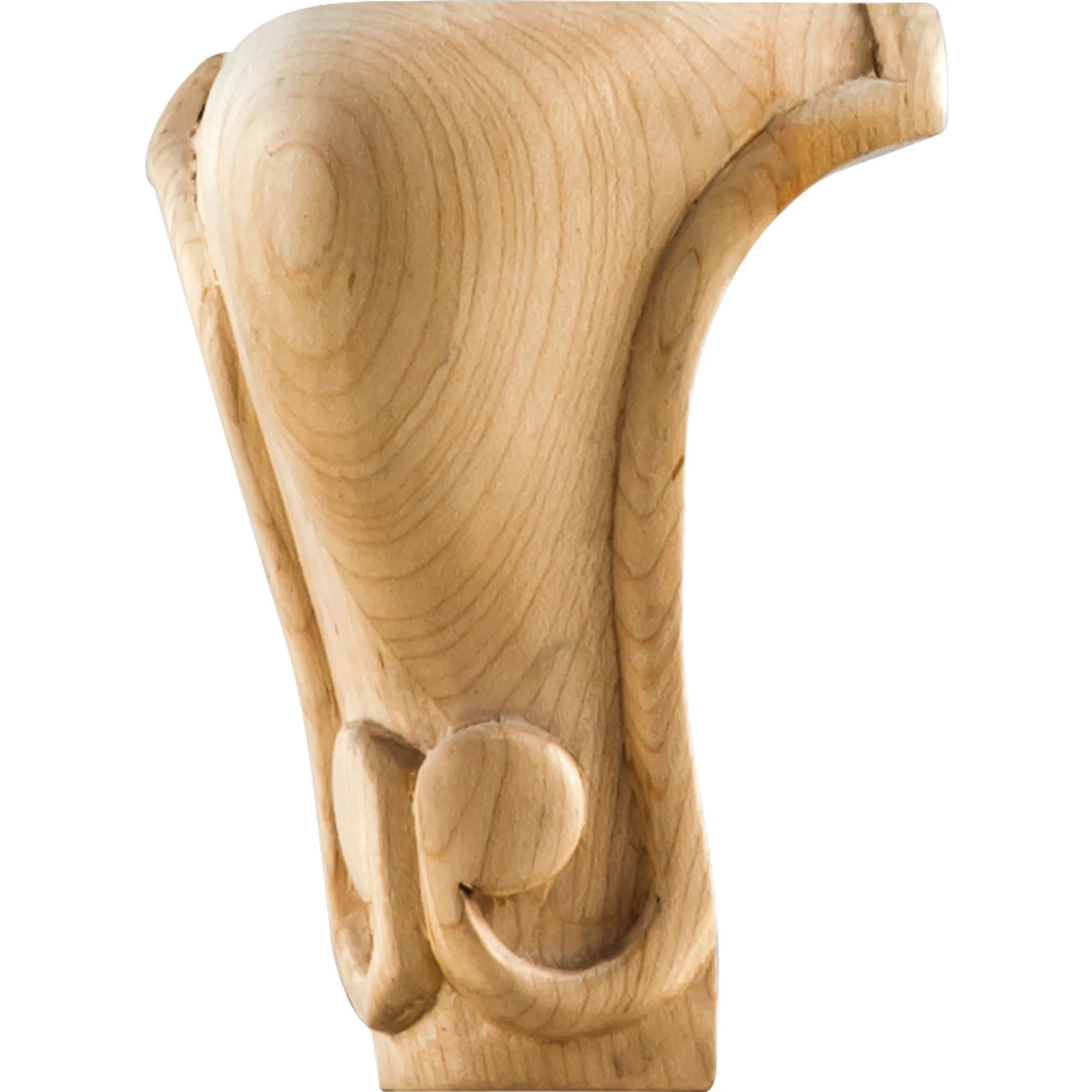 Hardware Resources Carved Queen Anne Leg