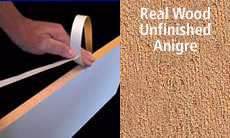 Fastedge Unfinished Wood 13/16" PSA Roll