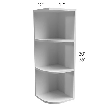 Wall Open End 12 W X 30 H X 12 D – Luna Oak by Fabuwood