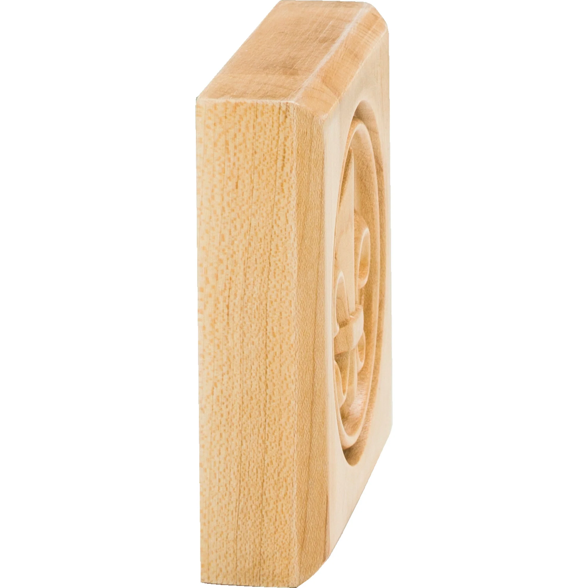 Hardware Resources Fleur-de-lis Rosette Maple 3-1/2″ Length