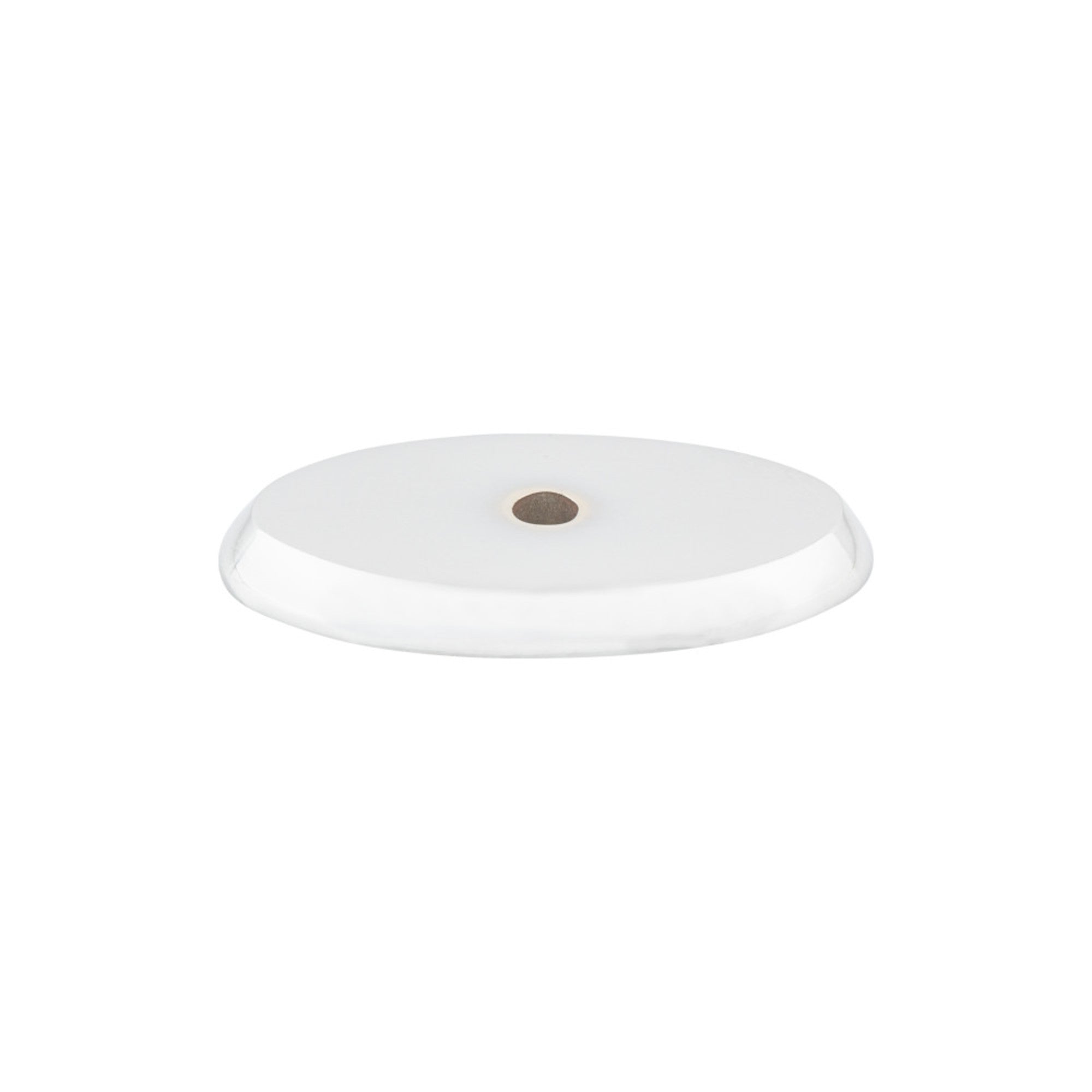 Top Knobs Aspen II Oval Backplate Polished Chrome 1-3/4″ Length