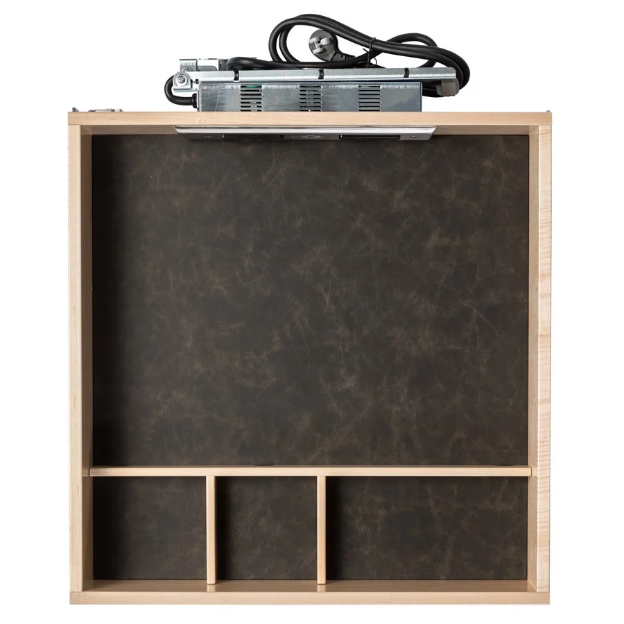 Century Components Galaxy Charging Station Maple Sequoia Leather Bottom 19-1/2″ Width