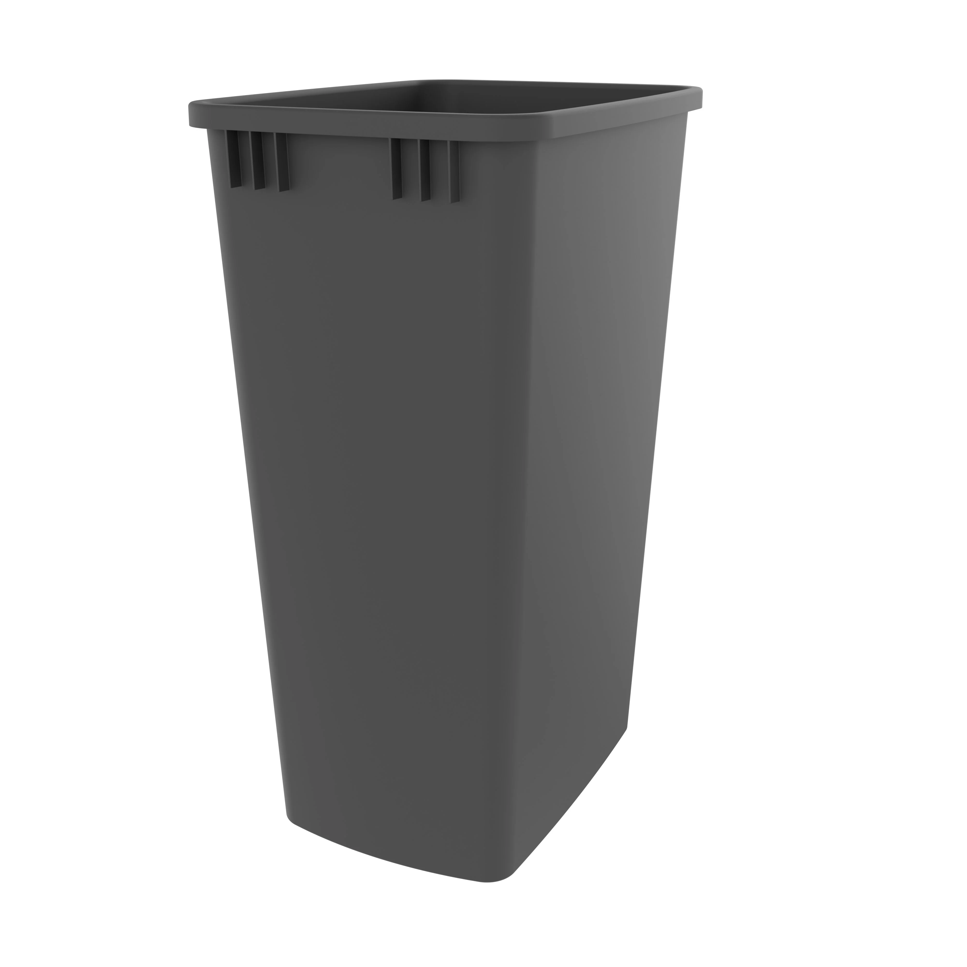 50 qt. Orion Gray Polymer Replacement Waste Container for Rev-A-Shelf® Pullouts