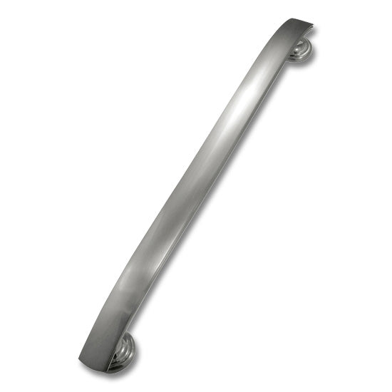 Hickory Hardware AMERICAN DINER Appliance Pull Satin Nickel 12″ Center to Center