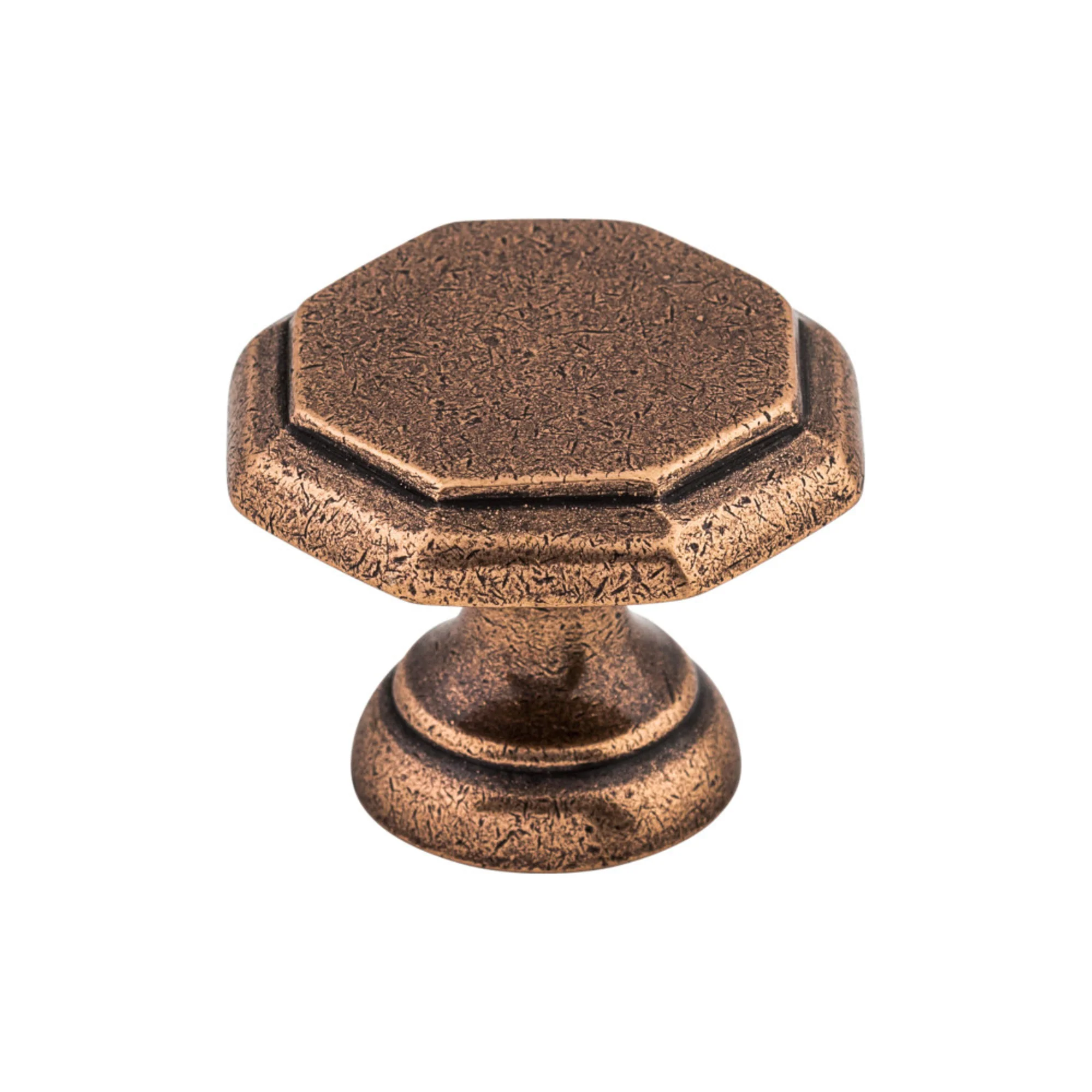 Top Knobs Britannia Knob Old English Copper 1-1/4″ Diameter Devon Style