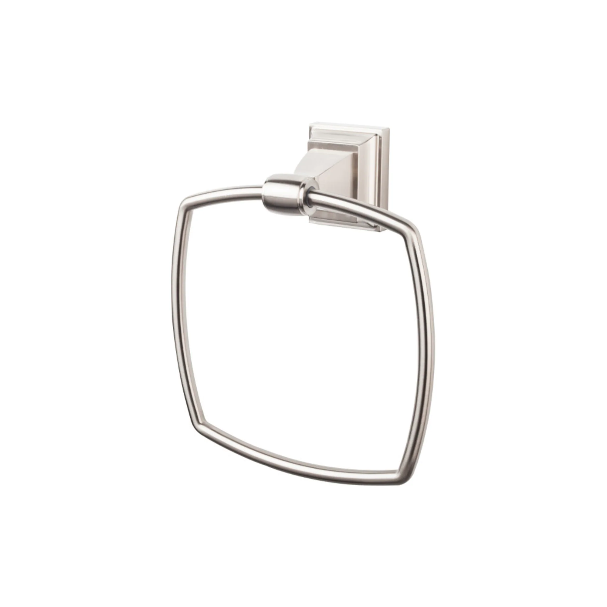 Top Knobs Stratton Bath Ring, Brushed Satin Nickel