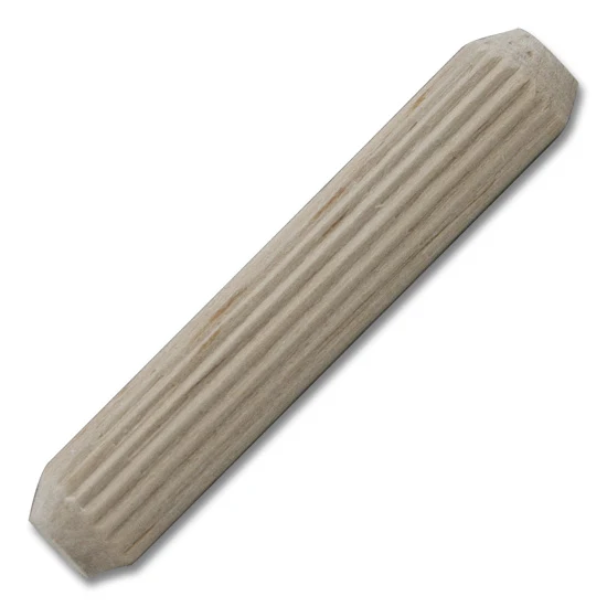 Dowel Pin Fluted 2" Length 3/8" Diameter, Multiples of 1000
