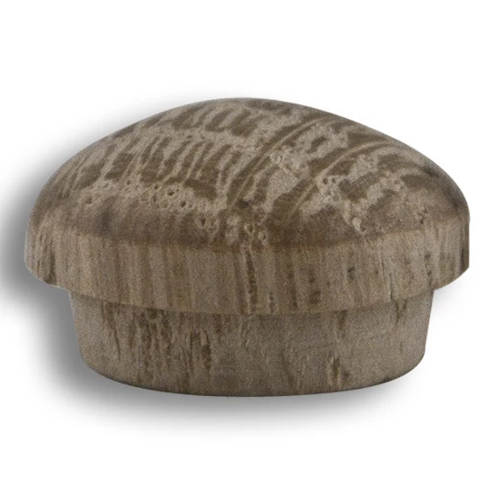 Wood Screw Cover Button 1/2" Diameter Oak, Multiples of 100
