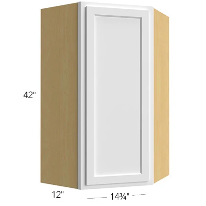 Wall Diagonal Corner 24 W X 42 H X 12 D – Metro Series by Fabuwood