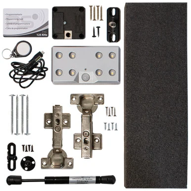 Invisidoor Hide-A-Shelf Concealment Shelf Do-It-Yourself Kit For, 20” to 28”