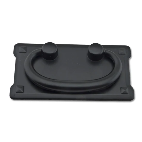Bail Pull, 3″ Center-to-Center, 5/8″ Projection, Matte Black